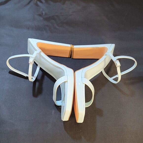 BRAND NEW FOREVER 21 SQUARE TOE BLOCK HEEL SANDAL G1 - Picture 11 of 15